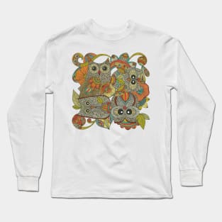 4 little owls Long Sleeve T-Shirt